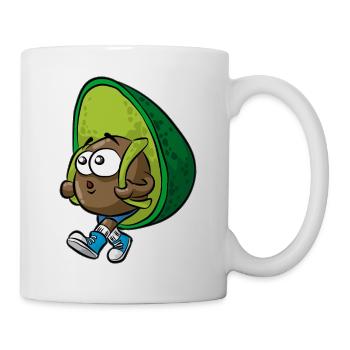 Avocado Core School SchoolChild Backpack Tornister - Mug - white - Right