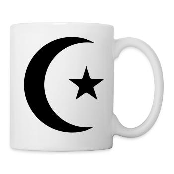 star_and_crescent - Tasse - Weiß - Rechts