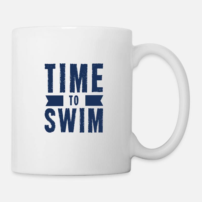 Natation nageur nageuse - Mug blanc - blanc