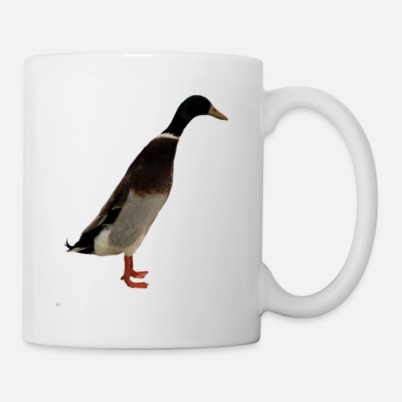 Indian running duck - Mug - white