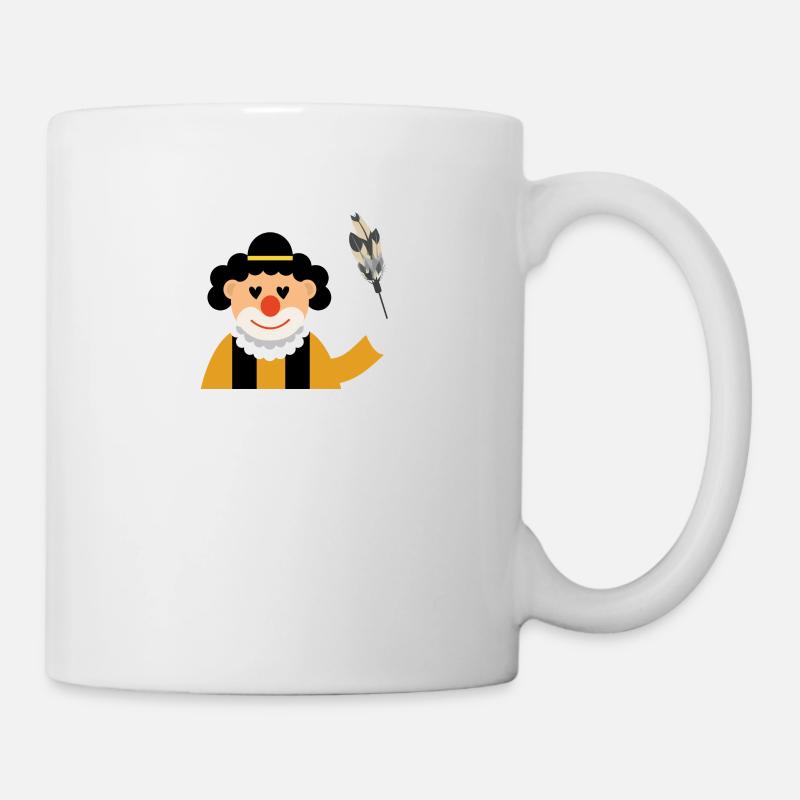 clown - Mug blanc - blanc