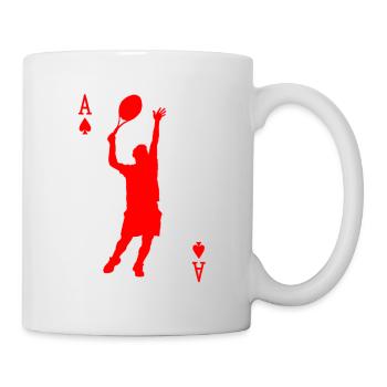 Tennis Tennis Ball Ball Sport Sport Ball Gift - Mug - white - Right