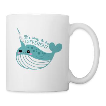It's okay to be different - Mug - white - Right