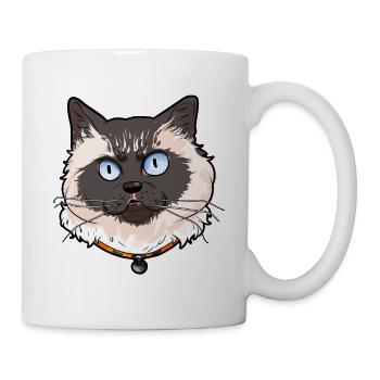 Himalayan chat perse chat chat himalayen - Mug blanc - blanc - Droite