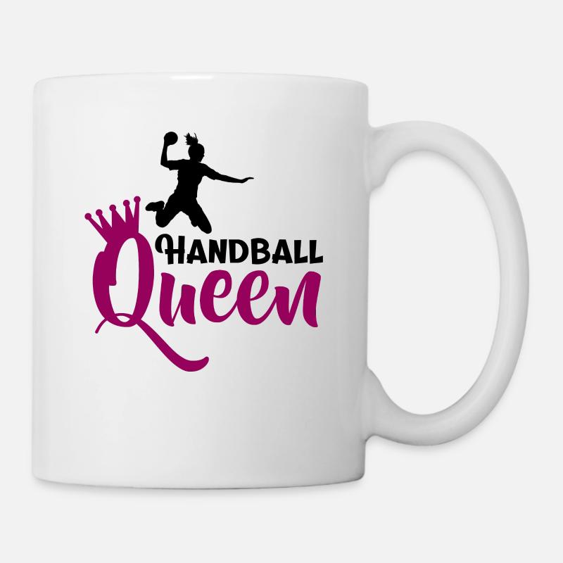 Handball Queen - Tasse - Weiß