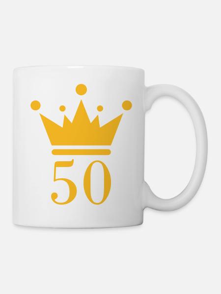 50th birthday - Mug - white