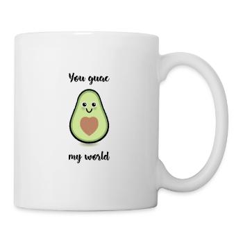 Avocado - Tasse - Weiß - Rechts