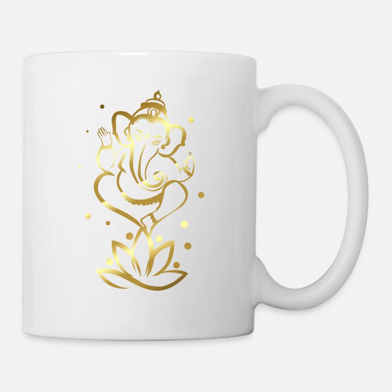Ganesha - Tasse - Weiß