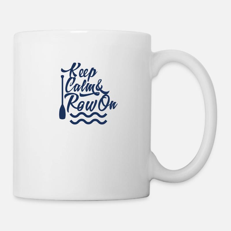 Rowing Rudern Rudersport Ruderer Ruderboot - Tasse - Weiß