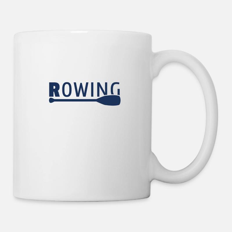 Aviron rameur Rameur Rowing Aviron - Mug blanc - blanc