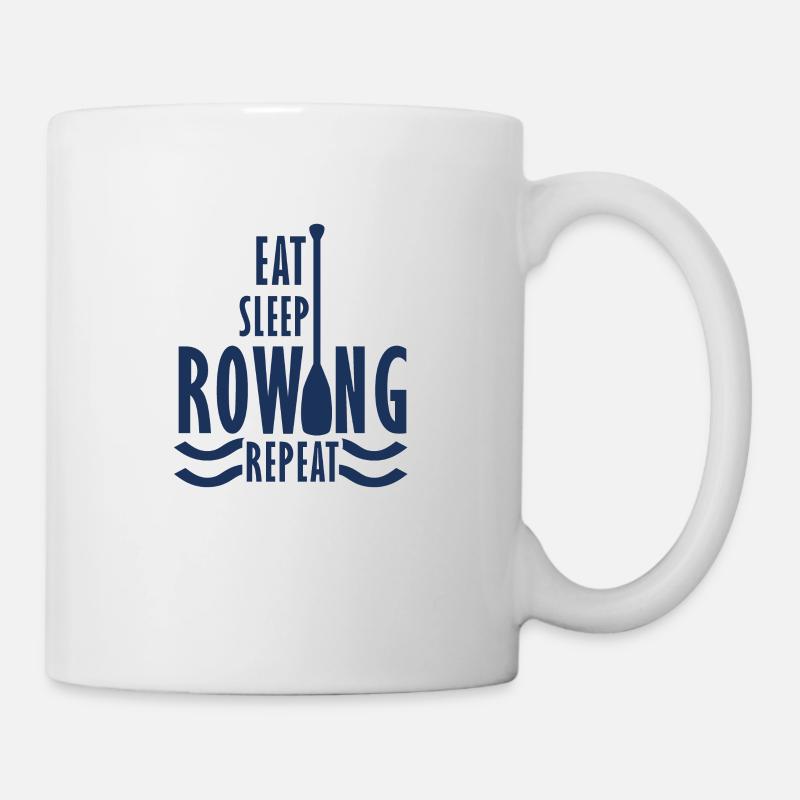 Rudersport Rudern Ruderboot Ruderer Rowing - Tasse - Weiß