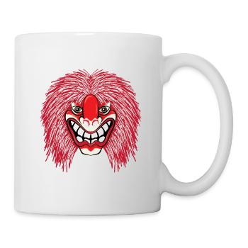 Waggis Maske carnaval de Bâle Morgenstreich Bâle - Mug blanc - blanc - Droite