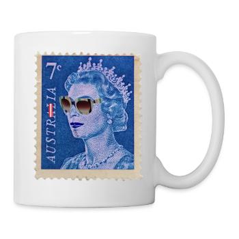 Autriche (timbre) - Mug blanc - blanc - Droite