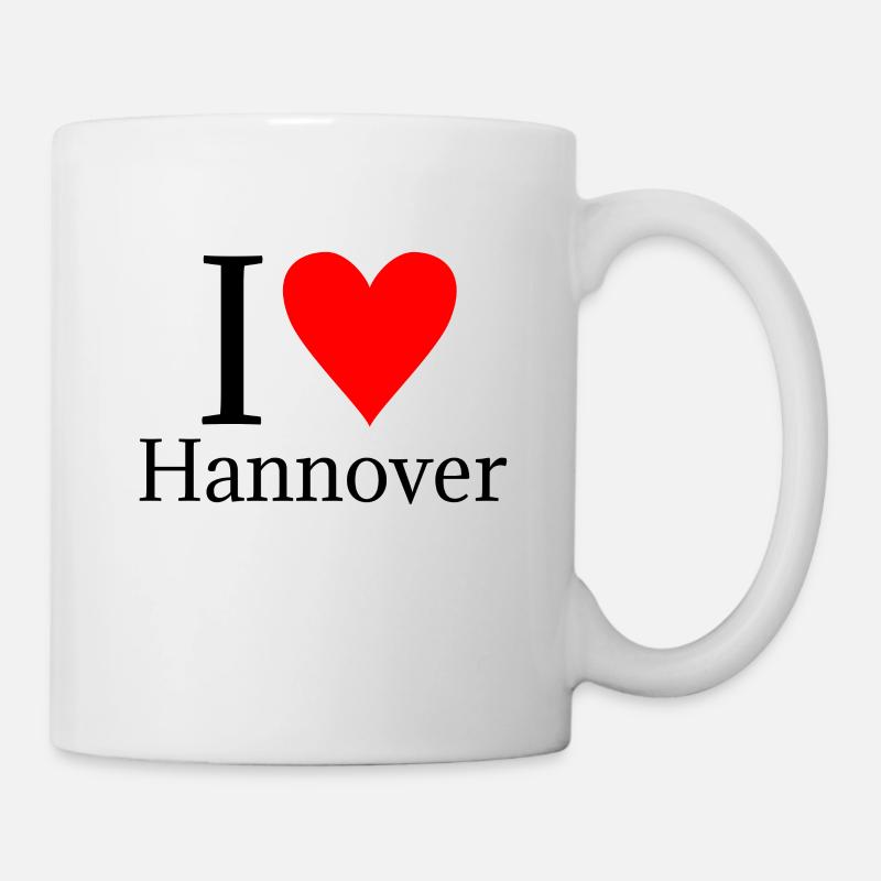 J'adore Hanovre - Mug blanc - blanc