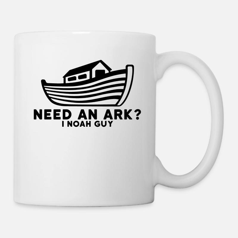 Arche Noah - Tasse - Weiß