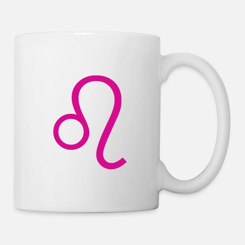 Löwe - Tasse - Weiß
