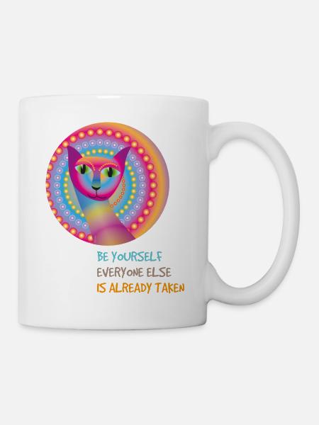 cat 3 - Mug - white