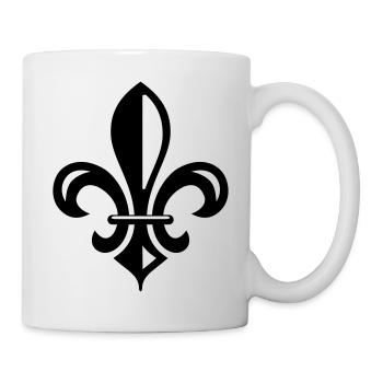royal lily - Mug - white - Right