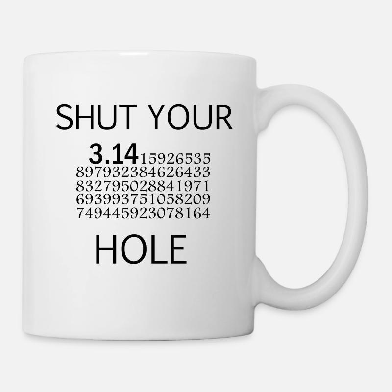 Le nombre PI - Mug blanc - blanc