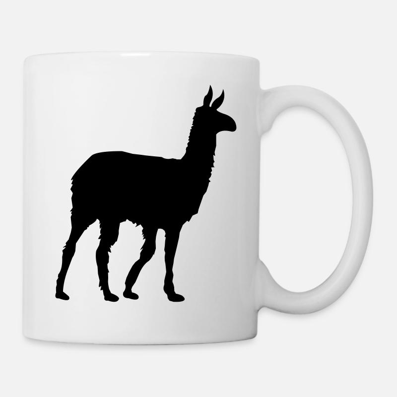 lama - Tasse - Weiß