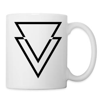 Dreieck Dreieck! - Tasse - Weiß - Rechts