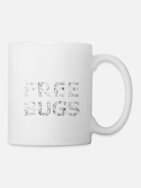 Free Bugs2 - - Programmierer Informatiker - Tasse - Weiß