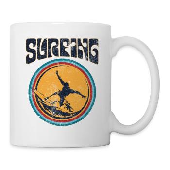 Surfing surfing sport - Mug - white - Right