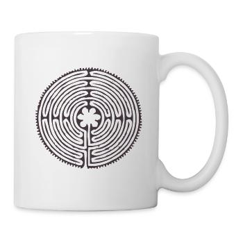 GREEK LABYRINTH - Mug - white - Right