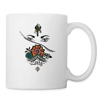 Yoga Zen AF Namaste Om Meditating Workout Gym - Mug - white - Right