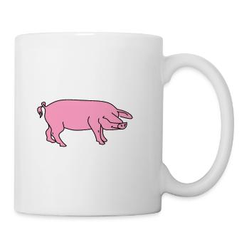 Arme sau - Tasse - Weiß - Rechts
