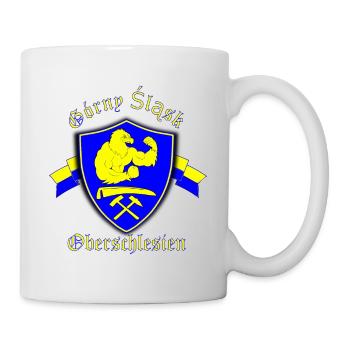 Oberschlesien - Tasse - Weiß - Rechts