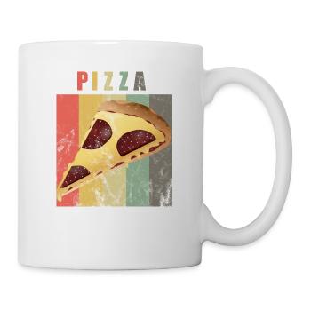 Pizza - Mug blanc - blanc - Droite