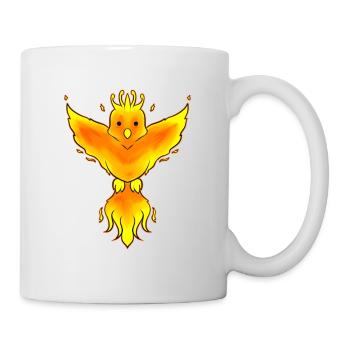 TINY PHOENIX - Sweet Phoenix Chick Flying - Mug - white - Right