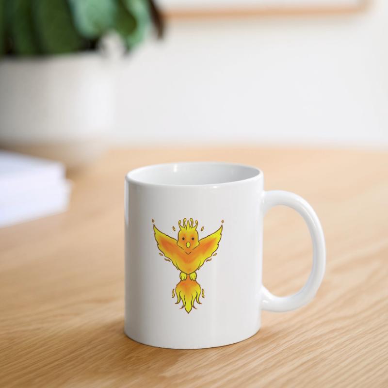 TINY PHOENIX - Sweet Phoenix Chick Flying Mug blanc