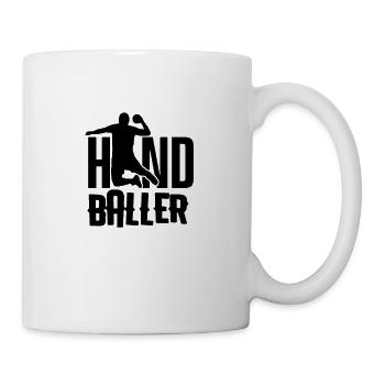 Handball handball joueur handball - Mug blanc - blanc - Droite