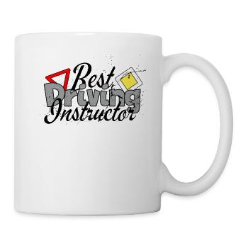 cool instructeur de conduite Fahrschule Instructeur de conduite cadeau - Mug blanc - blanc - Droite