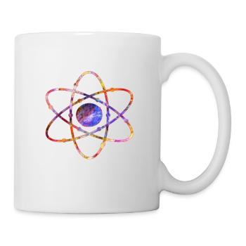 Physik Energie Atom Physiker Student Geschenk - Tasse - Weiß - Rechts