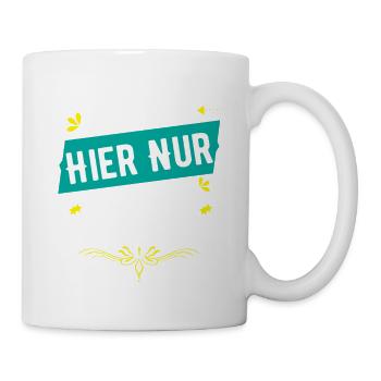 Je n'écoute que MI MI MI - Mug blanc - blanc - Droite