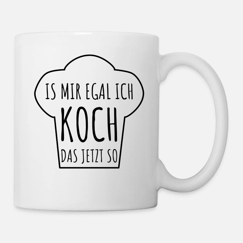KOCHMÜTZE | Koch Kochen Hobby Geschenk Spruch - Tasse - Weiß