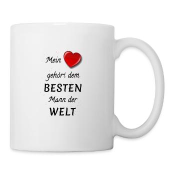 Schöne Geschenkidee für Sie zum Valentinstag! - Tasse - Weiß - Rechts