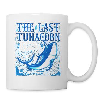 Thon licorne jeu de mots Drôle de sort cadeau - Mug blanc - blanc - Droite