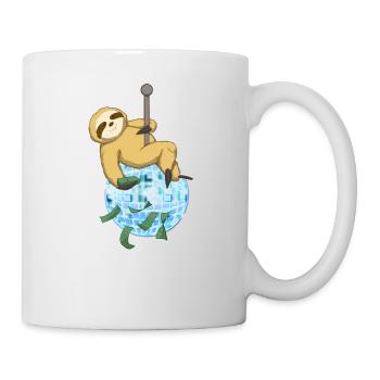 Sloth Disco Party Gift - Mug - white - Right