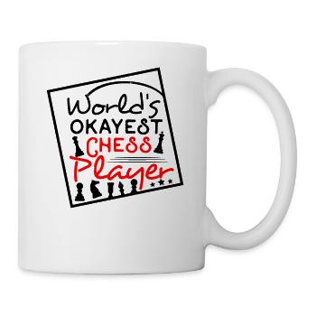 Joueur d'échecs professionnel - Mug blanc - blanc - Droite