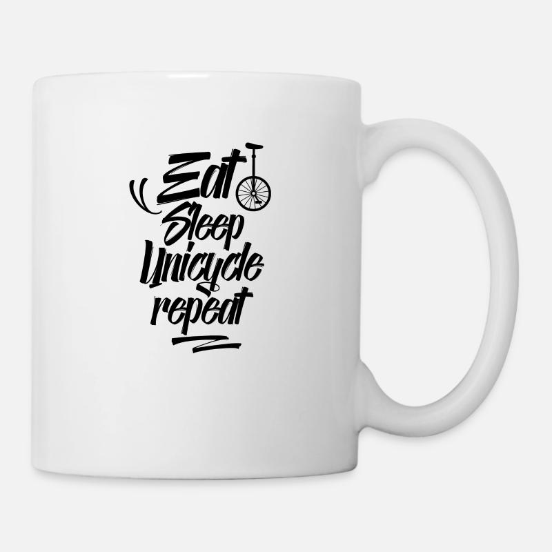 Einrad Fahren Einrad Unicycle Einräder Unicycling - Tasse - Weiß