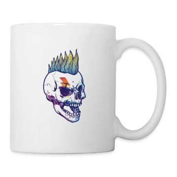 Punker - Tasse - Weiß - Rechts
