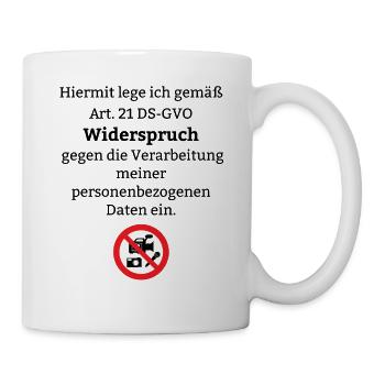 Privacy Regulation Law DSGVO Event Photo Jura - Mug - white - Right