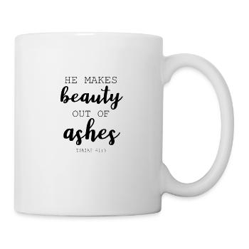 Bible Verse Christian Beauty Shirt Gift - Mug - white - Right