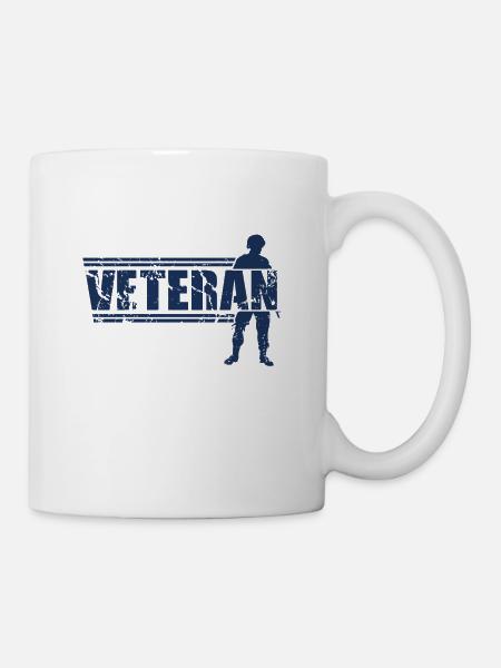 Veteranen - Tasse - Weiß