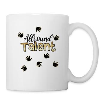 cool all-round talent all-rounder mother gift - Mug - white - Right
