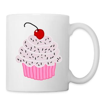 Sugar sweet pink tart - Mug - white - Right